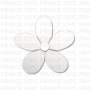 Пайетки Prince 2041 10мм Цветочки 3D off White Пайетки Prince 2041 10мм Цветочки 3D off White