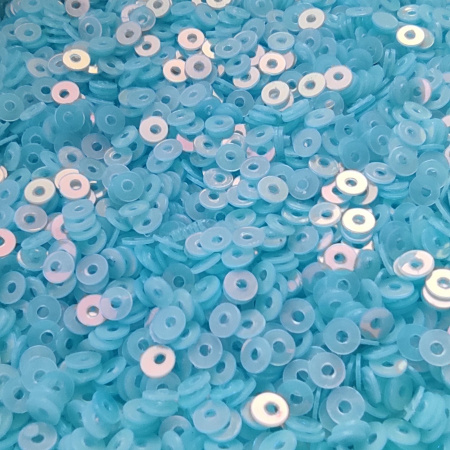 Пайетки Prince 3мм Turquoise AB OPR549L