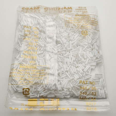 Стеклярус круглый 9мм Matsuno RB 743L