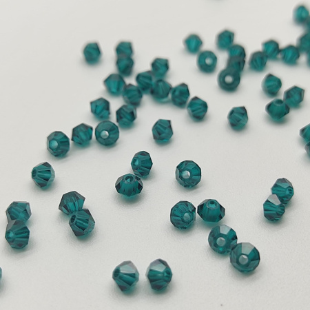 биконус SW 3mm Emerald