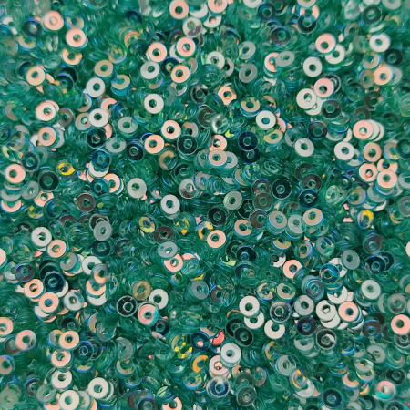 Пайетки Prince 2,5мм Light Turqouise AB DIM 154