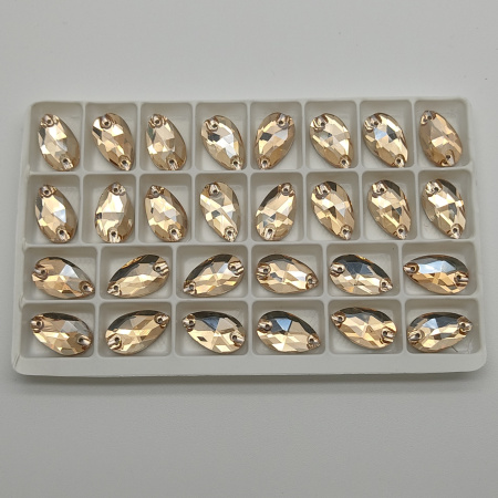 Golden Shadow Капли 10,5x18мм пришивные Эконом