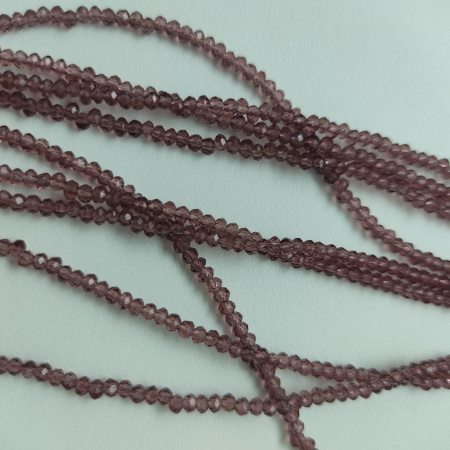 Шпинель light Amethyst 2мм (на нити 160шт)