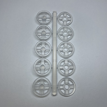 Кнопки пластиковые прозрачные(Чехия)