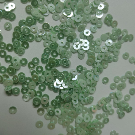 Пайетки Prince 3мм  Chrysolite AB RCJ517L Пайетки Prince 3мм  Chrysolite AB RCJ517L
