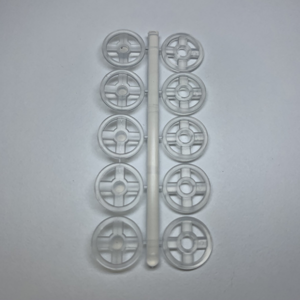 Кнопки пластиковые прозрачные(Чехия)