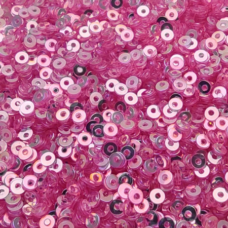 Пайетки Prince 2,5мм Light  Rose AB DIM 111