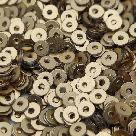 Пайетки Prince 3мм GoldLMF