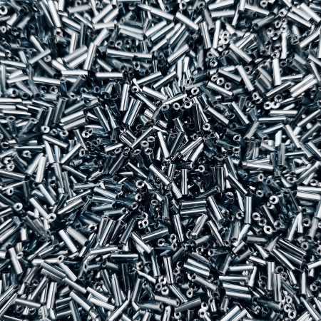  Стеклярус 6mm Montana(Индия)