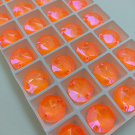 Стразы пришивные Rivoli Dynamic Orange sew-on