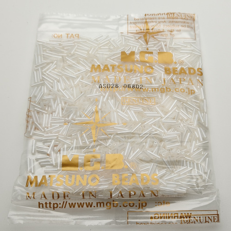 Стеклярус круглый 9mm Matsuno RB 346