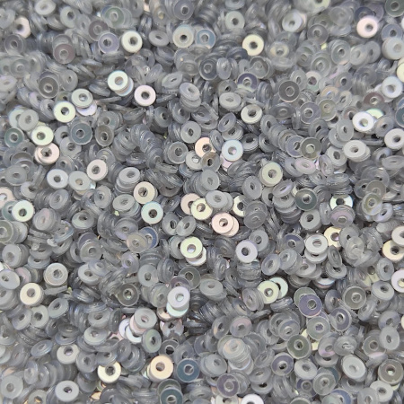 Пайетки Prince 2,5мм Grey Blue PLJR35L