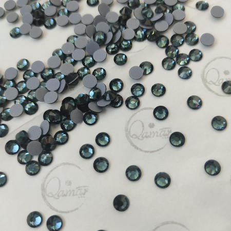 Стразы Qamar термо клеевые Montana 035 hot-fix