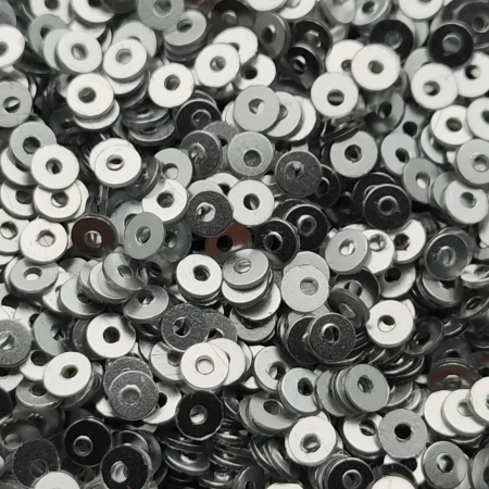 Пайетки Prince 3мм SilverLMF Пайетки Prince 3мм SilverLMF